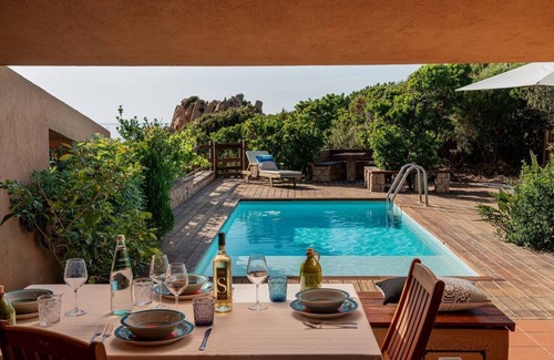 Costa Paradiso Villa | Villa Beatrice with private pool and sea view