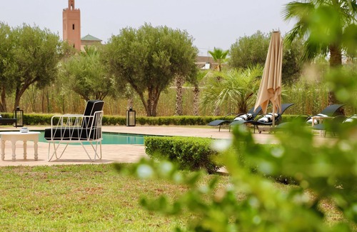 Jaidate Villa | Villa Beldi Chic Novari heated pool-Marrakech- 8pers-breakfast included