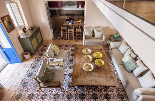 Malfa Villa | Villa Bianca - Aeolian villa with view and large garden close to the sea