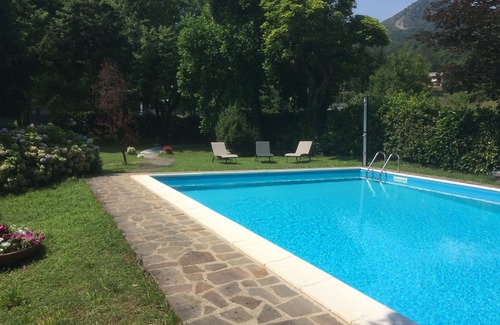 Vallio Terme Villa | Villa Cesarina, Lake Garda, Salo ', Villa immersed in a park with private swimming pool