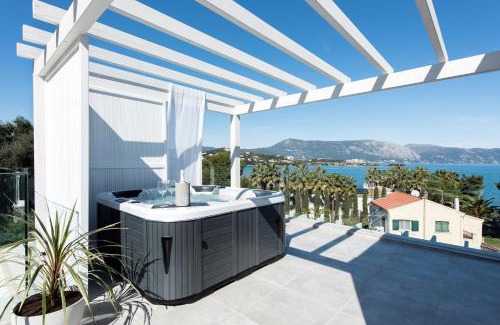 Kontokali Villa | Villa Costele with Private Sandy Beach