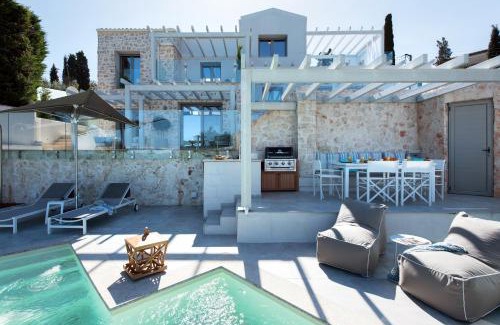 Kontokali Villa | Villa Costele with Private Sandy Beach
