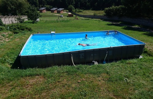 gmina Polanow Cottage | Villa De Lux White &pool