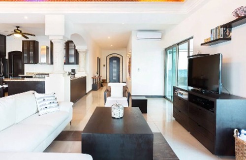 Playacar Beach Villa | Villa El Dorado is a chic contemporary oceanfront private oasis