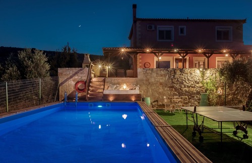 Anopolis Villa | Villa Elise, Beautiful house, A/C, Private Pool, Table Tennis .