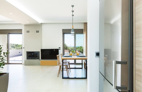 Chania Villa | Villa Estel, luxury, modern, family, home gym