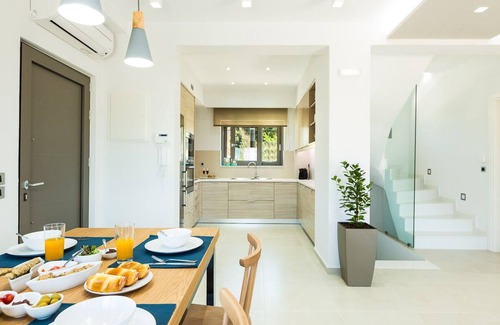 Chania Villa | Villa Estel, luxury, modern, family, home gym