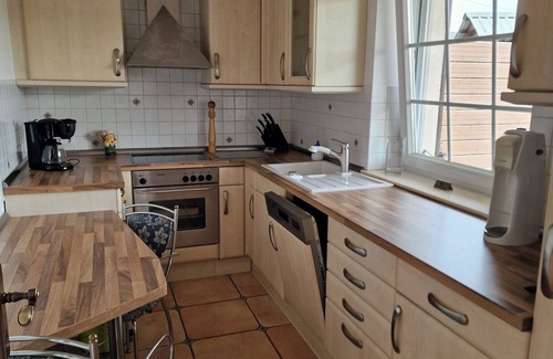 Piesport Apartment | Villa Ferres Beautiful vacation apartment with garden and Moselle view. Pet friendly!