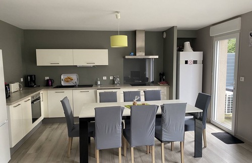 Merlimont House | Villa Fétuque Crin d'Ours in Merlimont with hot tub, pets welcome
