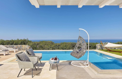 Koutouloufari Villa | Villa Greece Privat Seaview Villa with private heatable Pool