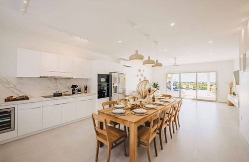 Sabana Liber Villa | Villa Hoya by AtMonchi Stunning Sunset Views, Big Pool, HotTub, 8 sleeps