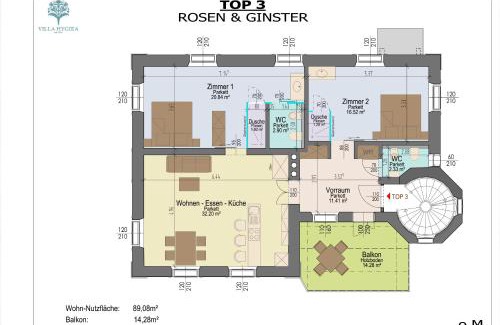 Poertschach am Woerthersee Apartment | Villa Hygiea