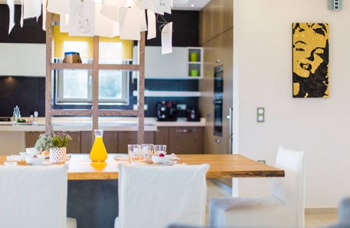 Atsipópoulon Villa | Villa Ianthos Full Privacy - Next to Beaches and Rethymno