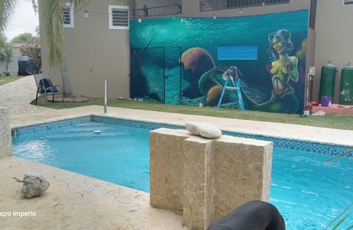 Arenales Villa | Villa in Aguadilla, with swimming pool. Close to beach, airport and restaurants