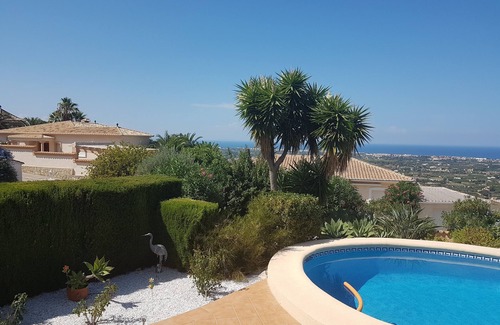 Denia Villa | VILLA IN DENIA MONTGO WITH PRIVATE SWIMMING POOL EXCEPTIONAL VIEW ON SEA AND MOUNTAIN