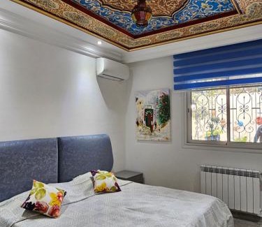 Eastern Hammamet Apartment | Villa Jasmin Super equipped apartment with Garden, Swimming pool, Sea