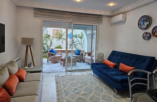 Eastern Hammamet Apartment | Villa Jasmin Super equipped apartment with Garden, Swimming pool, Sea