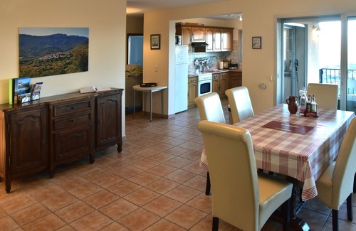 Laroque-des-Alberes Villa | Villa Josephine: On the hillside overlooking the sea, terrace, pool & tennis