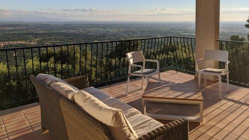 Laroque-des-Alberes House | Villa Josephine: Vue magnifique sur mer et montagnes