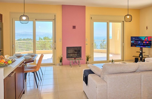 Spartylas Villa | Villa Kallisti - Sea View & Private Pool