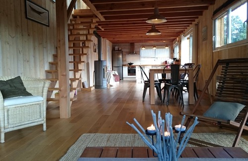 Carcans Plage House | Villa KERLOU-Carcans Plage - South facing wooden - 300 meters from the Ocean