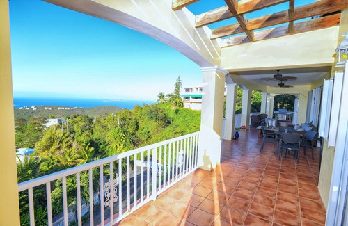 Rosendal Villa | Villa la Maison du Roi - Mountaintop Ocean Views