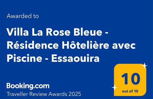Sidi Kaouki House | Villa La Rose Bleue - Résidence Hôtelière avec Piscine - Essaouira