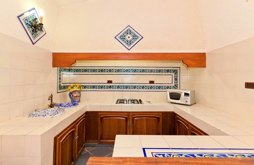Valderice Villa | Villa Le Palme with private pool and seaview on San Vito Lo Capo