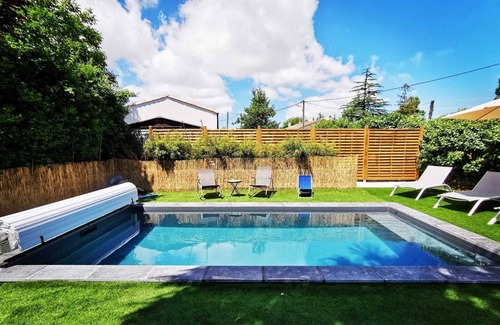 Chaillevette Villa | Villa LUCIE - 15mn from the beach | Heated pool | Summer kitchen