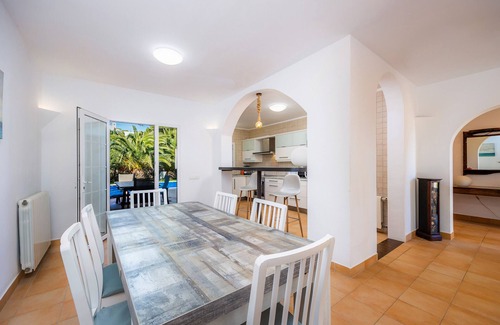 Cala d'Or Villa | Villa "Luna" with Sea View, Pool, A/C, Terraces & Garden