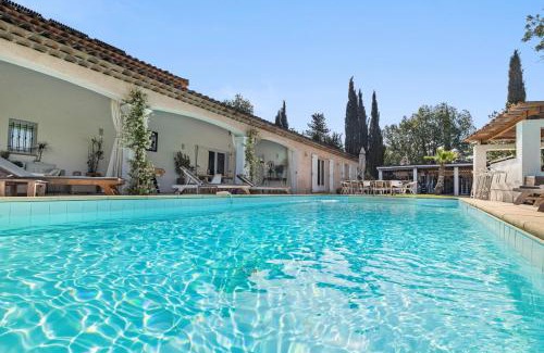 Callian Villa | Villa Madiana - "Le Diamant" climatisée, piscine privée chaufffée, Fitness,proche Cannes, Grasse