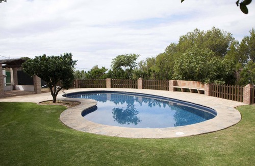Mijas House | Villa Mi Rincon, garden, swimming pool and tennis court