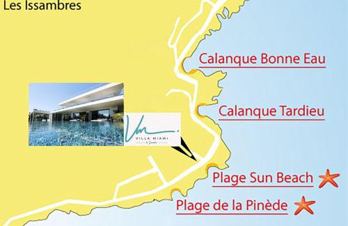 Les Issambres Bed & Breakfast | VILLA MIAMI