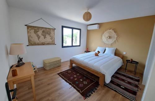 Lansargues Villa | Villa Moderne à 20 Minutes des Plages