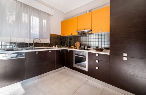 Lefkas Villa | Villa 'Naranja Tajo Villas' with Sea View, Wi-Fi and Air Conditioning