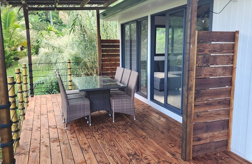 Huahine House | Villa Naturea, central A/C, 2 bedrooms and 2 bathrooms, tropical forest view