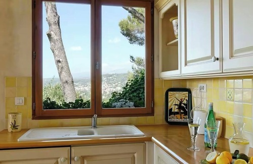 Saint-Paul-de-Vence Villa | Villa Olivade. Panoramic Sea Views - Private Balconies, Terraces & Garden