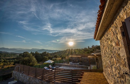 Spanokhorion Villa | Villa OMIKRON maisonette with pool 5km fromLefkada