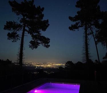 Saint-Raphael Villa | Villa Ormarine, vue exceptionnelle sur la baie de Cannes et le Mercantour