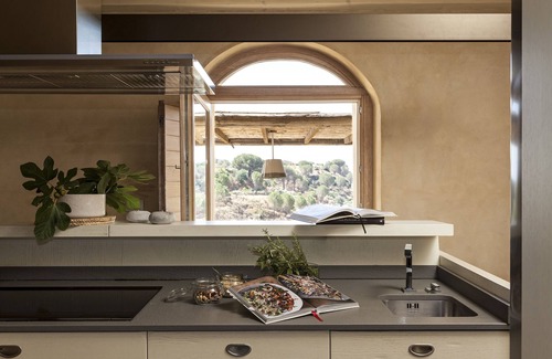 Caltagirone Villa | Villa Palmento-restored winery with heated pool in 24 acres