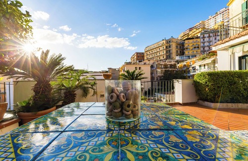 Vittorio Emanuele Apartment | Villa Paola - Hidden Panoramic Garden and Terraces by Napoliapartments