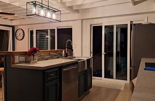 Ocean Point Villa | Villa Patina—True TC Islands style with private dock and beach on Chalk Sound