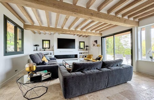 Touques House | Villa Pier'Art - Deauville Trouville - Piscine Tennis Sea View
