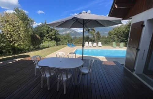 Cessenaz Villa | Villa piscine, vue lac et montagne - OG IMMO