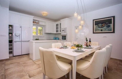 Mimice Villa | Villa Porto Mimice, 40sqm Heated Private Pool, 4 bedrooms, Sauna, Gym, Billiard