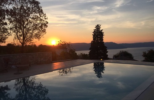 Ripenda Kosi Villa | Villa Primela with breathtaking sea views and private pool