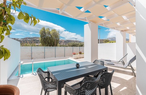 Karpathos Villa | Villa 'Punta Mare 4' with Mountain View, Wi-Fi and Air Conditioning