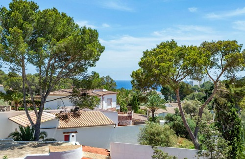 Cala Santany Ski Chalet | Villa Redonda holiday house with pool within walking distance to the beach in Cala Santanyi