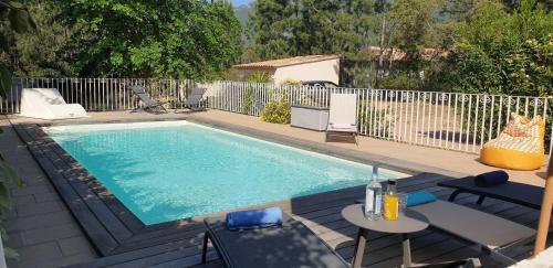 San-Gavino-di-Carbini Villa | Villa Ribba 6 pers piscine 5 min plage en voiture