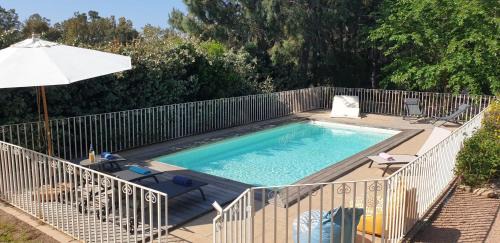 San-Gavino-di-Carbini Villa | Villa Ribba 6 pers piscine 5 min plage en voiture